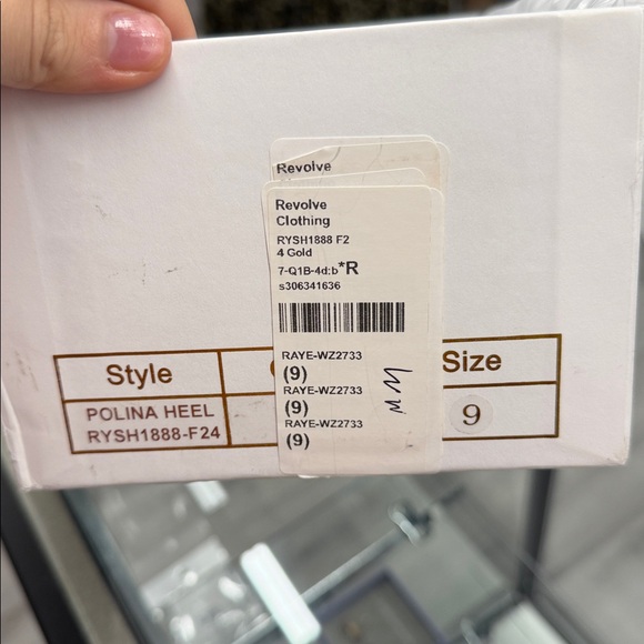 RAYE Polina Heel in Gold - Picture 8 of 8